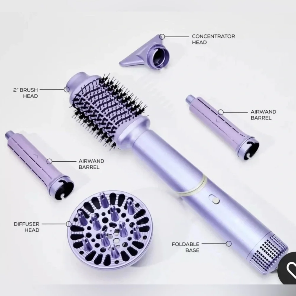 SUTRA AERO STYLER Dry Volumize Curl Blow Dryer Lavender NEW In Box - Picture 3 of 10